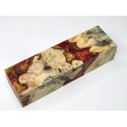 Buckeye Burls & Swirls Block - Copper/Gold (WS1-B0003)