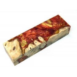 Buckeye Burls & Swirls Block - Copper/Gold (WS1-B0005)