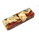 Buckeye Burls & Swirls Block - Copper/Gold (WS1-B0005)
