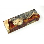 Buckeye Burls & Swirls Block - Copper/Gold (WS1-B0007)