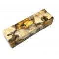 Buckeye Burls & Swirls Block - Gold/Black (WS1-B0009)