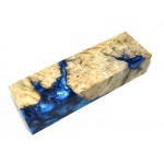 Buckeye Burls & Swirls Block - Cobalt/Sky (WS1-B0015)
