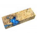 Maple Burls & Swirls Block - Sky Blue (WS1-B0024)