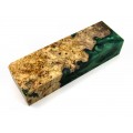 Maple Burls & Swirls Block - Green (WS1-B0033)