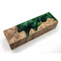 Maple Burls & Swirls Block - Green (WS1-B0035)