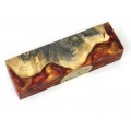 Buckeye Burls & Swirls Block - Copper/Gold (WS1-B0038)