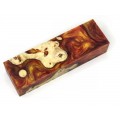 Buckeye Burls & Swirls Block - Copper/Gold (WS1-B0040)