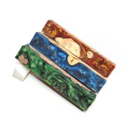 Burls & Swirls Pen Blanks - 3pk (WS1-P303) Burls & Swirls Pen Blanks - 3pk (WS1-P303)