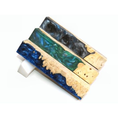 Burls & Swirls Pen Blanks - 3pk (WS1-P304) Burls & Swirls Pen Blanks - 3pk (WS1-P304)