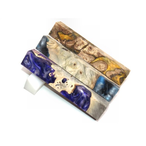 Burls & Swirls Pen Blanks - 3pk (WS1-P305) Burls & Swirls Pen Blanks - 3pk (WS1-P305)