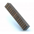 "Stacked" Pen Blank - Black (WS15-PBBL)