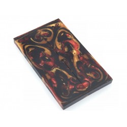 Solid Resin Scales - Gold/Copper/Black (WS9-S010)