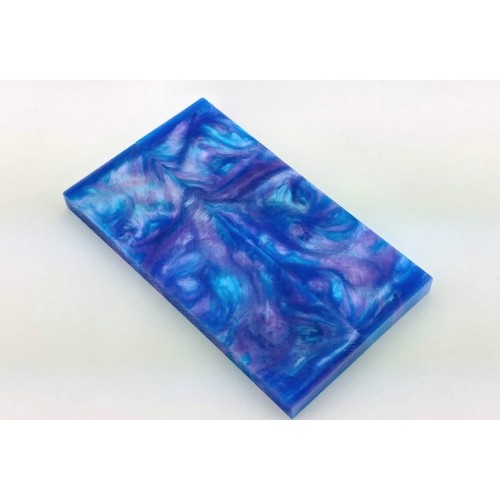 Solid Resin Scales - Lavender/Sky Blue (WS9-S013)