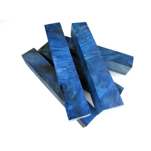 Buckeye Burl Pen Blank - Cobalt (WS17-PBBD01) Buckeye Burl Pen Blank - Cobalt (WS17-PBBD01)