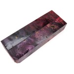 Buckeye Burl Pen Blank - Red/Blue (WS17-PBBD03)