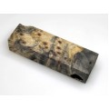 Buckeye Burl Block  (WS17-B037)