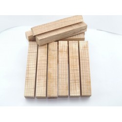 Curly White Ash Pen Blank (WS17-PBCWA)